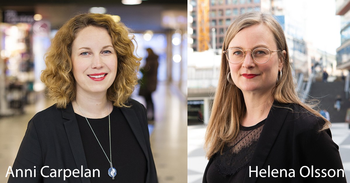 Anni Carpelan - Helena Olsson