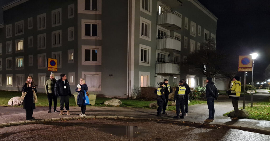 Trygghetsvandring i Smedshagen/Åkermyntan