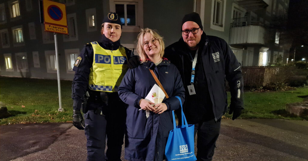 Trygghetsvandring i Smedshagen/Åkermyntan