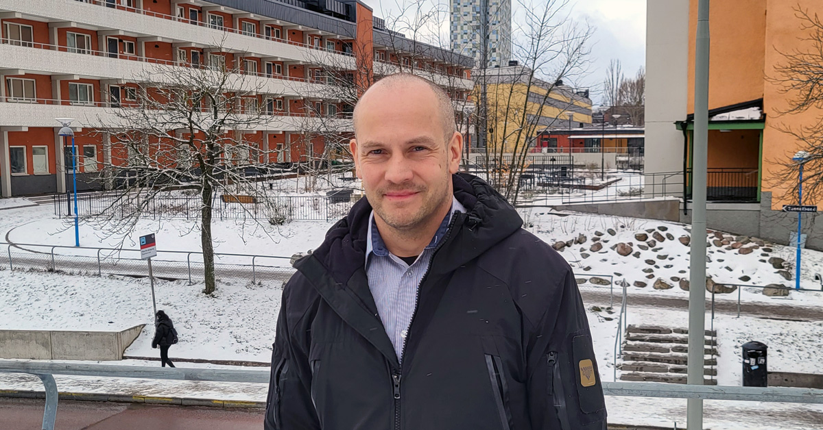 Mickael Siivola är ny säkerhetsstrateg i Hässelby-Vällingby Fastighetsägare